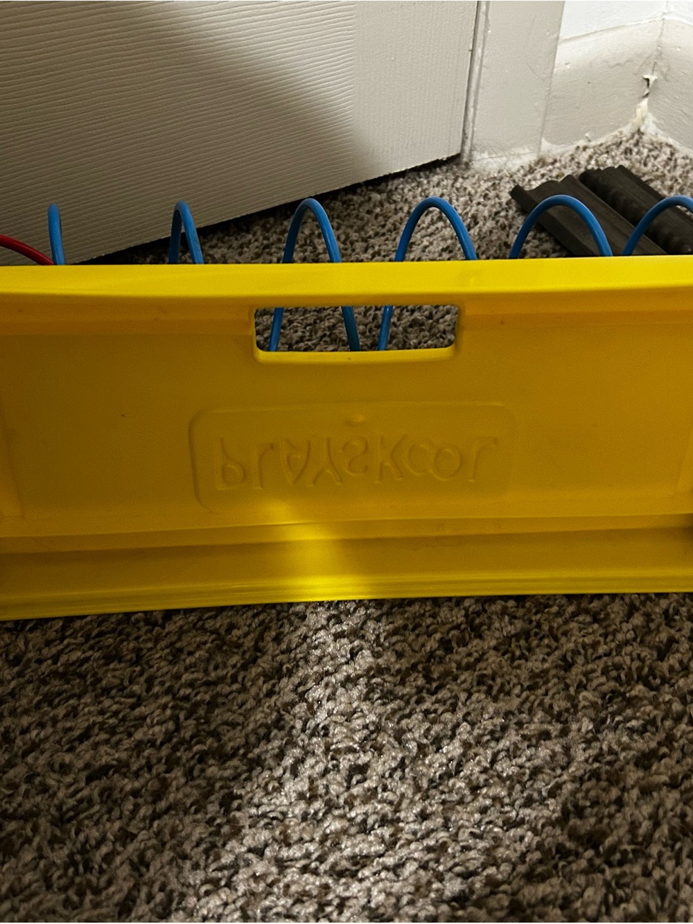 Vintage Yellow Bead Maze Activity Toy - Picture 2 of 5